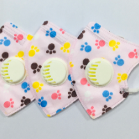 福建直售儿童防护口罩猫爪图案