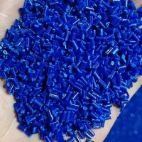 出售蓝色纯PP再生颗粒，200目以上，每月50吨