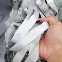 出售做帐篷的涤纶布条，涂银涂过胶的，货在浙江金华东阳！