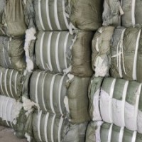 出售氨綸絲開花棉，現貨月產60噸，可做棉被，棉絮，土工布